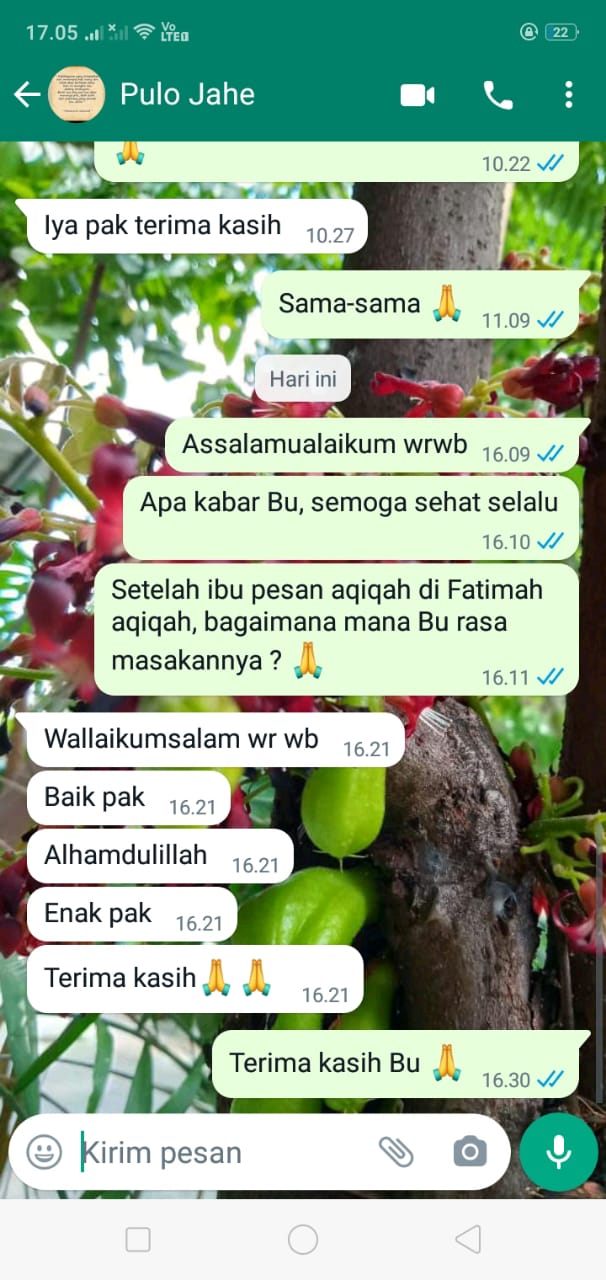Testimoni fatimah aqiqah