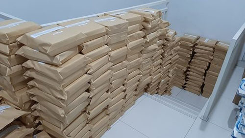 Testimoni Pengiriman Ratusan Paket